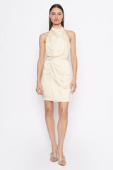 Beige Kassidy Dress Mini Dress