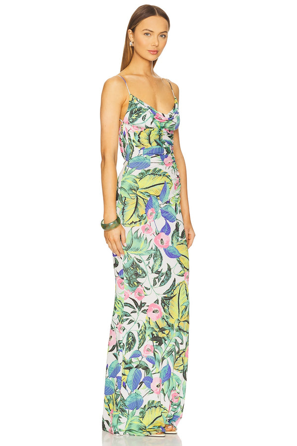Beth Gown in Tropical Palm