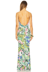Beth Gown in Tropical Palm