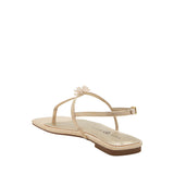 Tan Camie T-Strap Thong Sandal