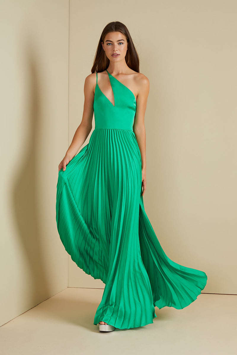 Tan Khari | One Shoulder Gown Formal Dress