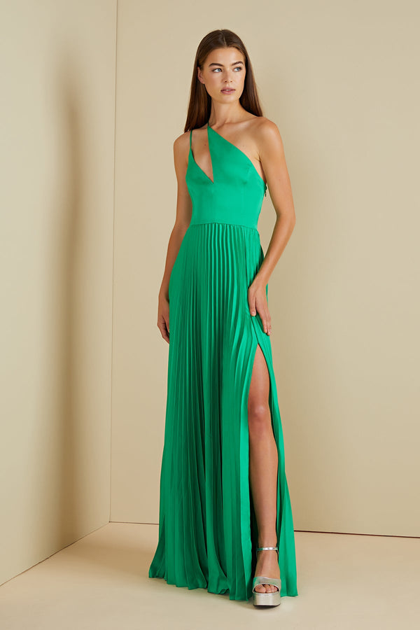 Tan Khari | One Shoulder Gown Formal Dress