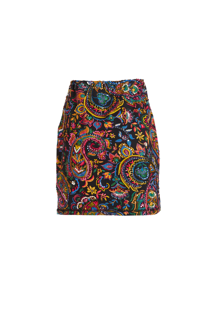 Dark Slate Gray Daphne Skirt Skirt