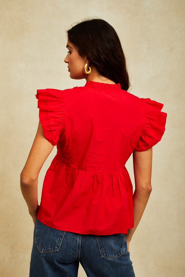 Tan Persephone Top TOP