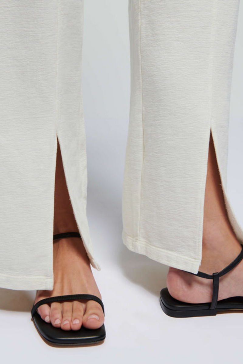 Lincoln Front Slit Knit Pant