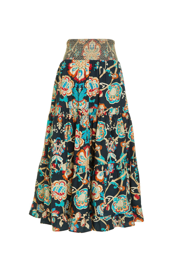 Dark Slate Gray Raquel Maxi Skirt Skirt
