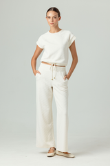 Light Gray Louelle Pants Pant