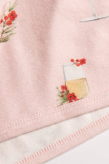 Light Gray Cabin PJ Short Pajamas