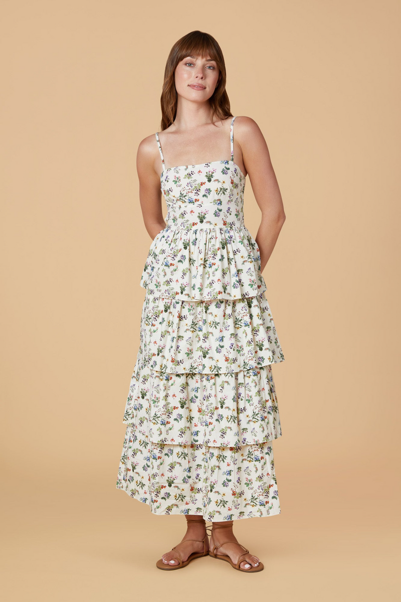 Ophelia Dress in Dewberry