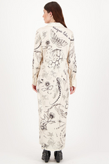 White Smoke Marianna Dress in Tattoo Maxi Dress