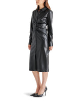 Dark Slate Gray Mclain Dress Midi Dress