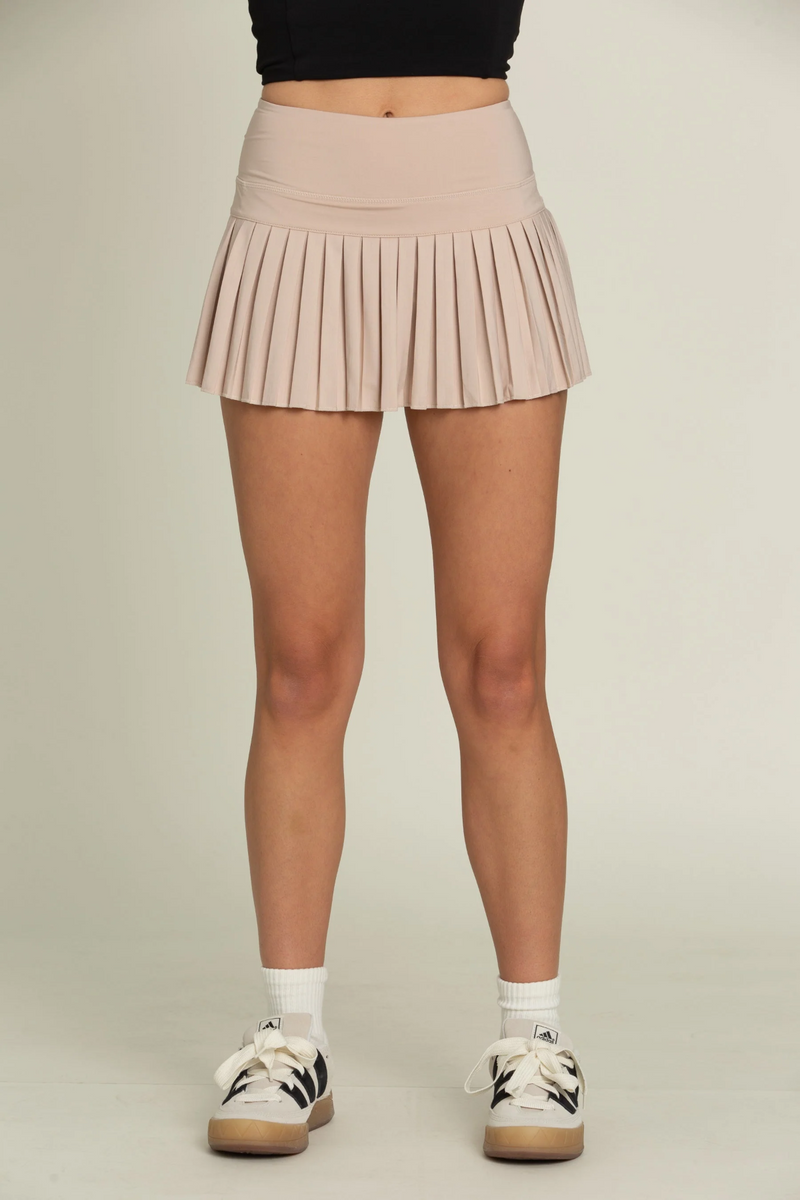 Gray Hit The Court Mini Skirt Mini Skirt