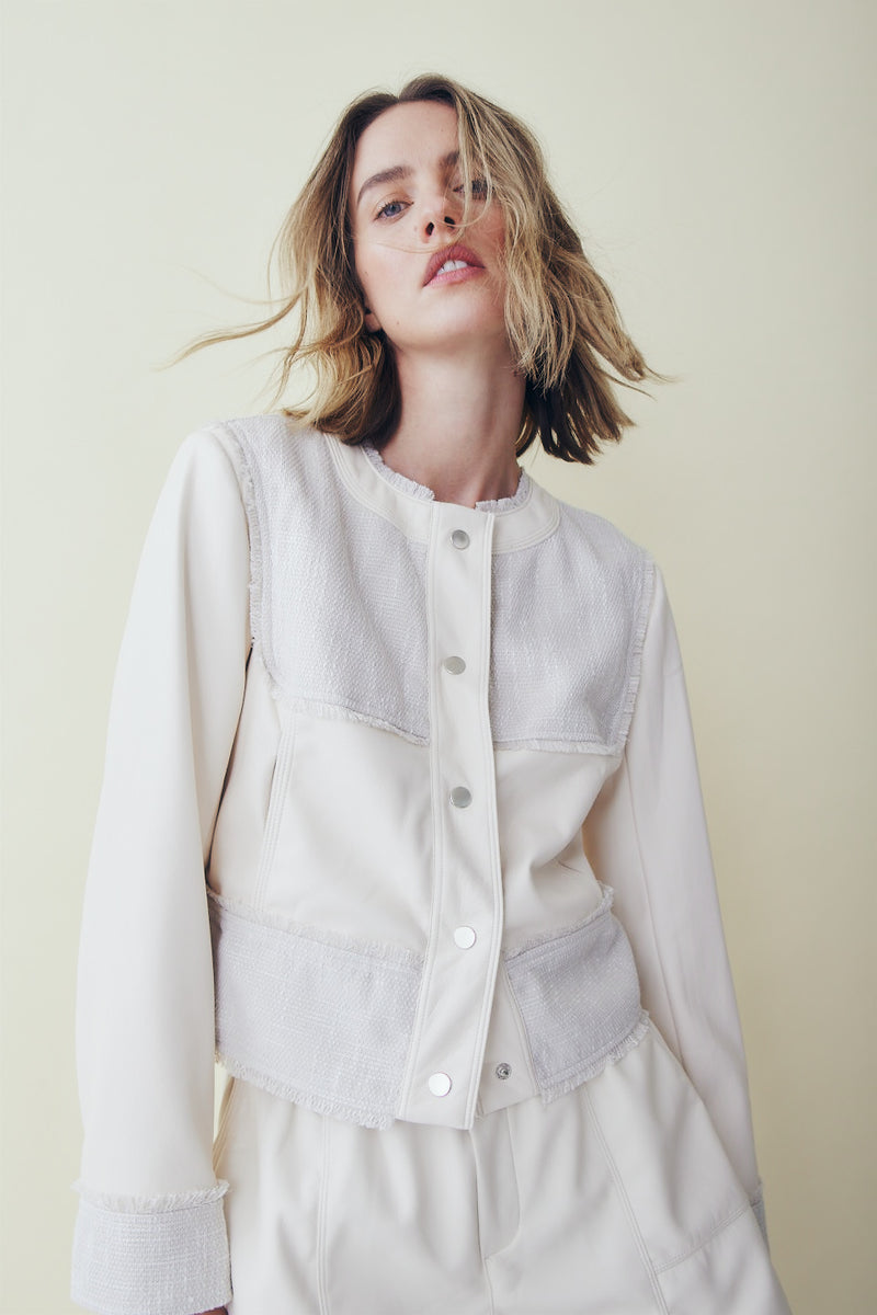 Light Gray Miley Jacket Jacket