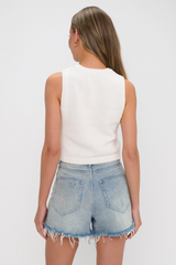 Milo Tank in Flag Knit