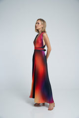Light Gray Modernist Gown Formal Dress