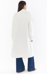 White Smoke Melrose Sweater Jacket Jacket