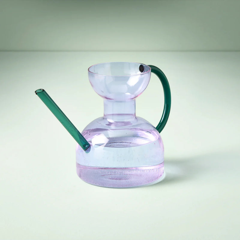 Light Gray Lilac/Emerald Watering Can Watering Can