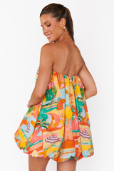 Chocolate Beverly Bubble Dress Postcards From Italia Mini Dress