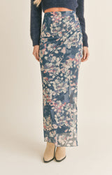 Light Gray Mystic Muse Maxi Skirt Maxi Skirt