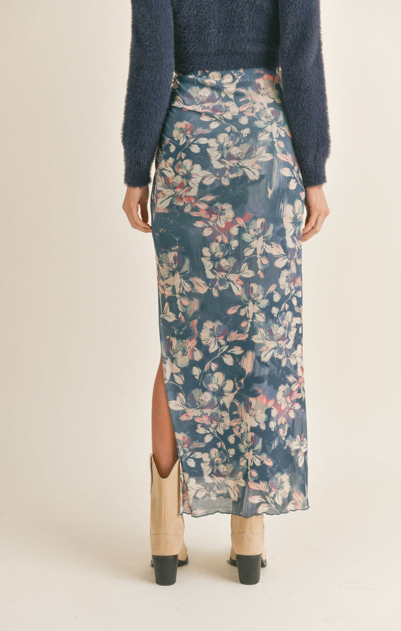 Light Gray Mystic Muse Maxi Skirt Maxi Skirt