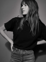Dark Slate Gray Jessa Boxy Crop Top