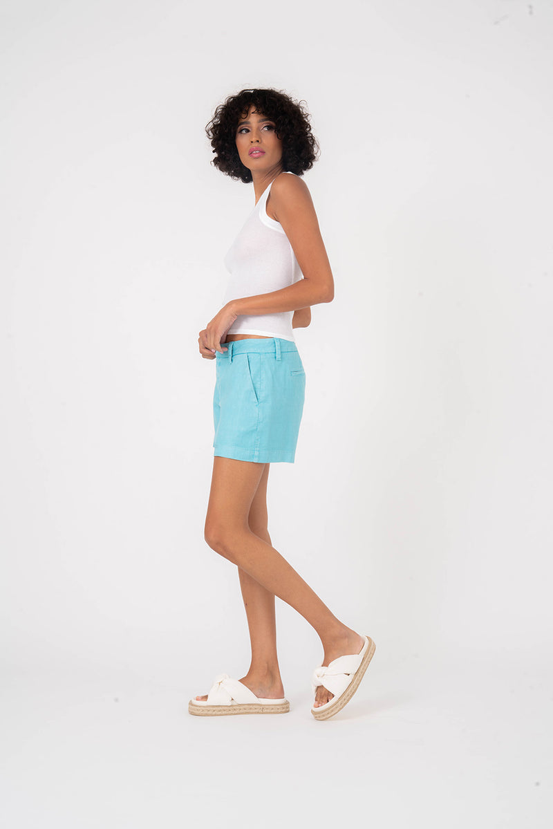 Lavender Cassandra Trouser Short Shorts