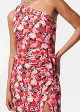 Antique White Nanu Dress Midi Dress