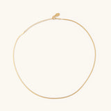 Lavender Blush Micro Herringbone Necklace Necklace