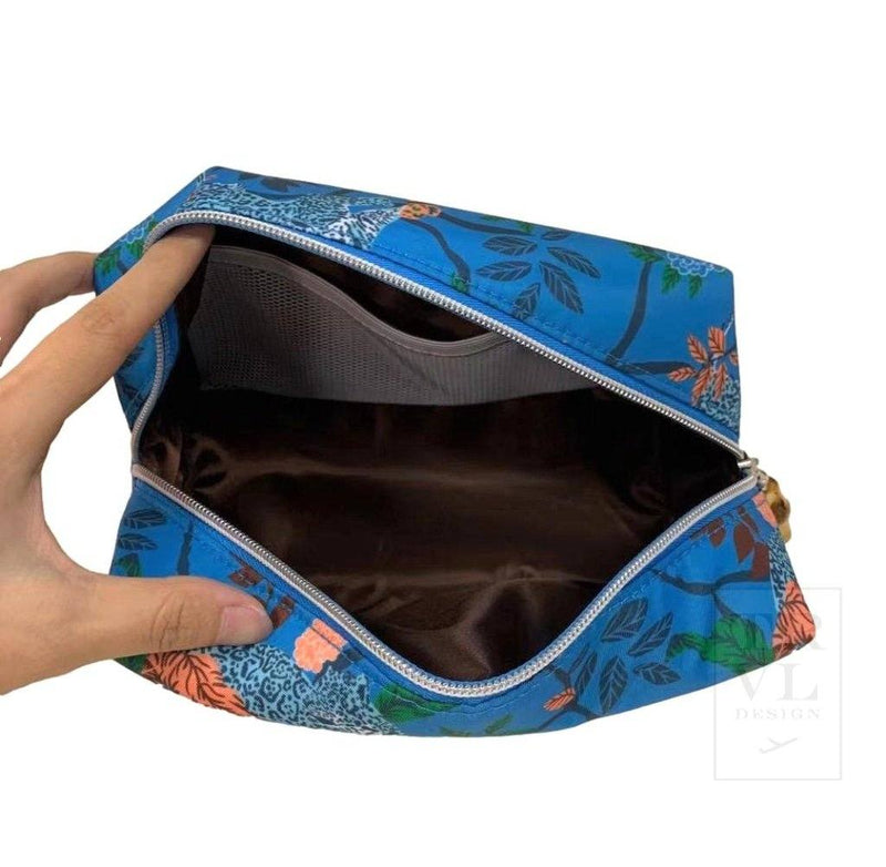 Dark Slate Gray On Board Bag Cosmetic Bag