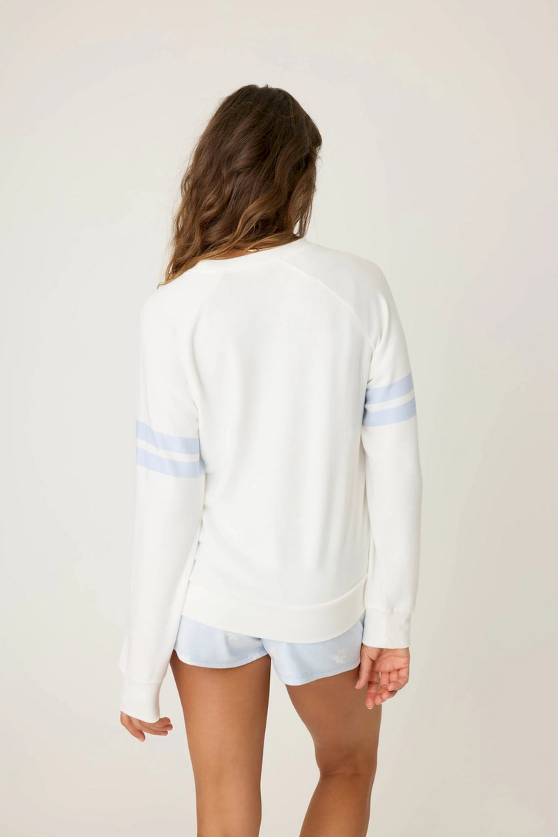 Light Gray Up To Snow Good Long Sleeve Top Top