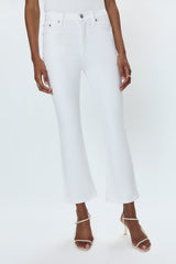 Lennon High Rise Boot | Vivid White