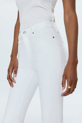 Lennon High Rise Boot | Vivid White