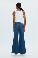 Lavender Izzy Mid Rise Wide Jean | Study Jeans