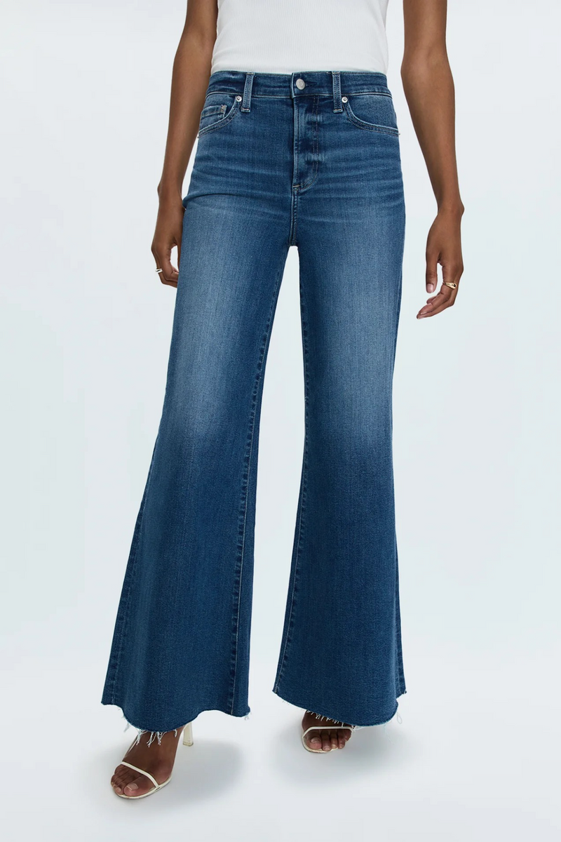 Lavender Izzy Mid Rise Wide Jean | Study Jeans