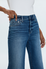 Lavender Izzy Mid Rise Wide Jean | Study Jeans