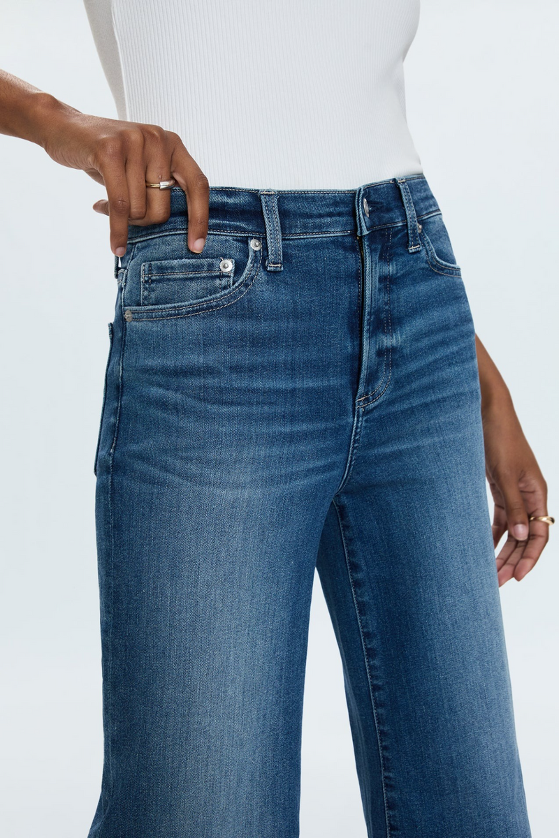 Lavender Izzy Mid Rise Wide Jean | Study Jeans