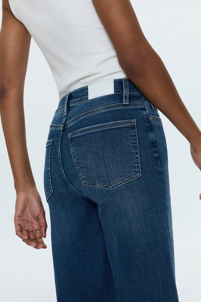 Lavender Izzy Mid Rise Wide Jean | Study Jeans