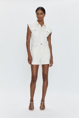 Lavender Lennox Denim Romper Romper