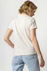 Light Gray Short Sleeve Crewneck Shirt