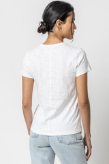 Light Gray Short Sleeve Crewneck Shirt