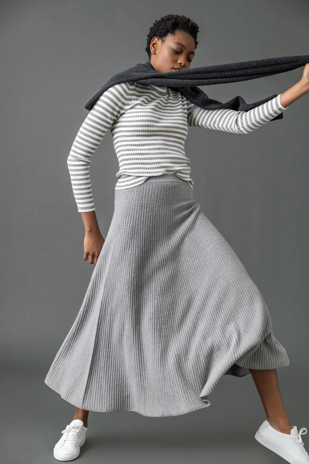 Flared Sweater Skirt – Two Cumberland