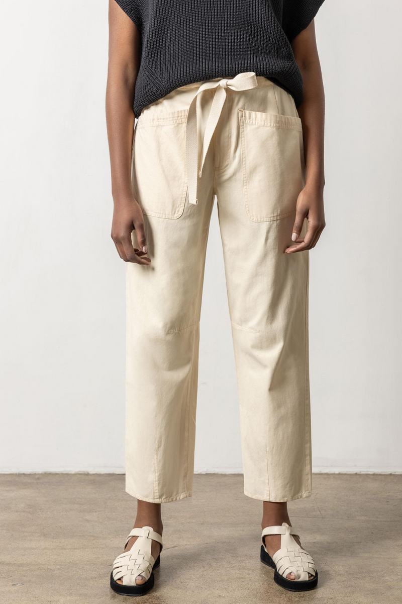 Light Gray Tapered Pant Pant