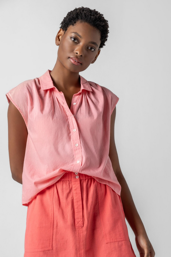 Short Sleeve Button Down