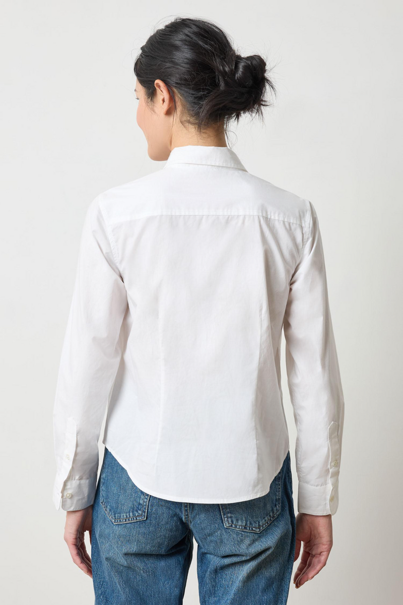 Light Gray Slim Fit Button Down Shirt