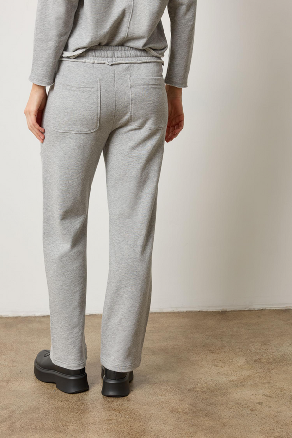 Dark Gray Terry Pant Pant
