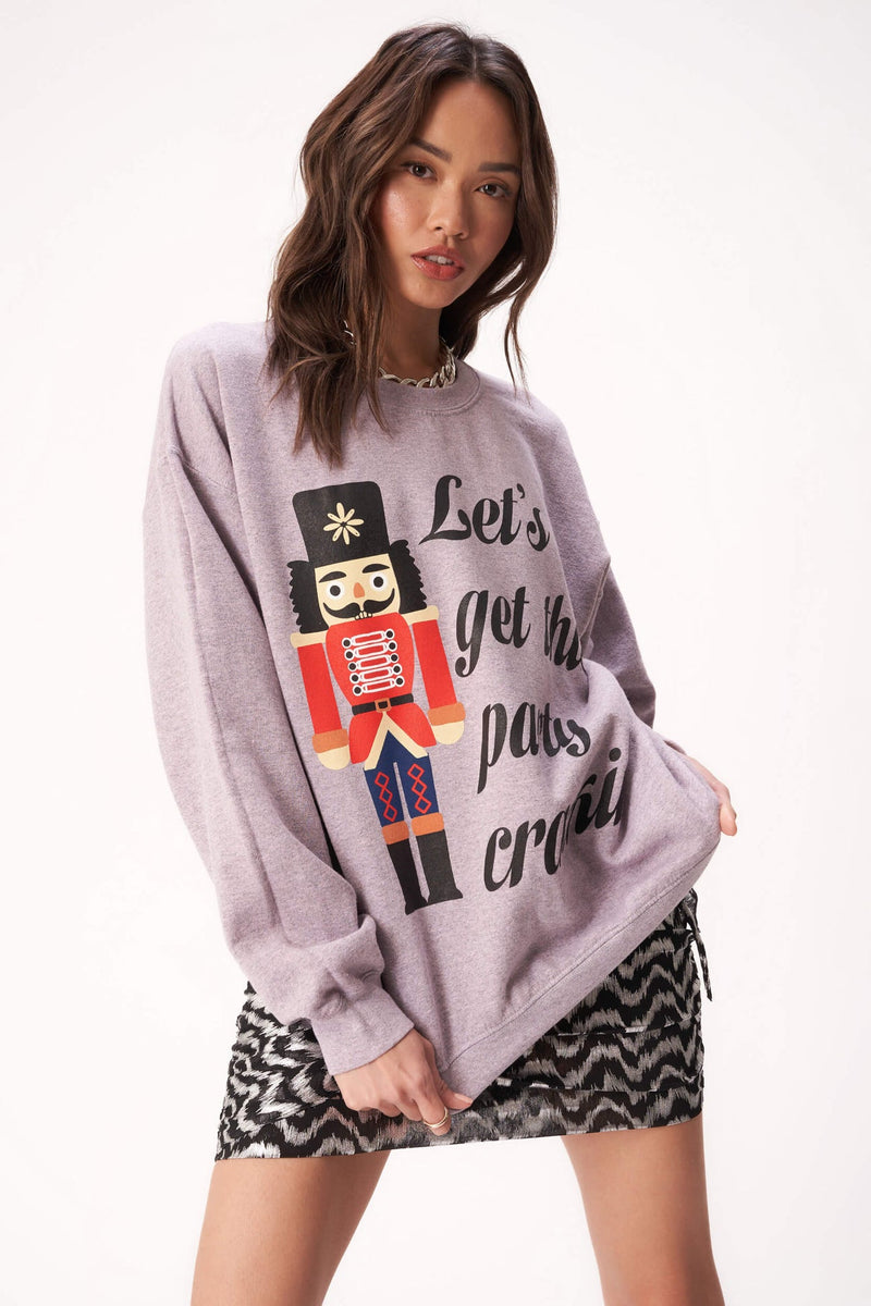 Dark Slate Gray Get Crackin Sweatshirt Sweatshirt