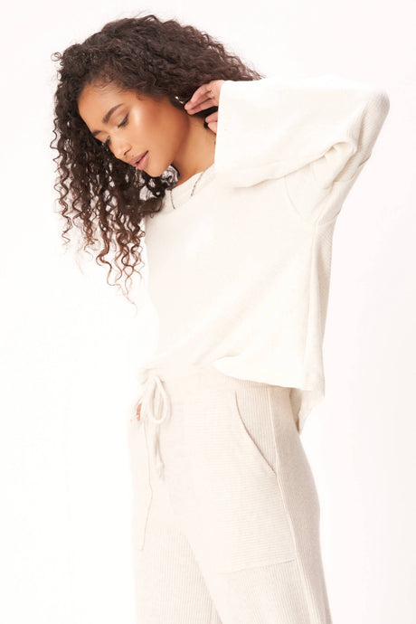 Seashell Essential Cozy Rib Top Top