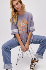 Light Gray Queen Varsity Crest Tee Graphic Tee
