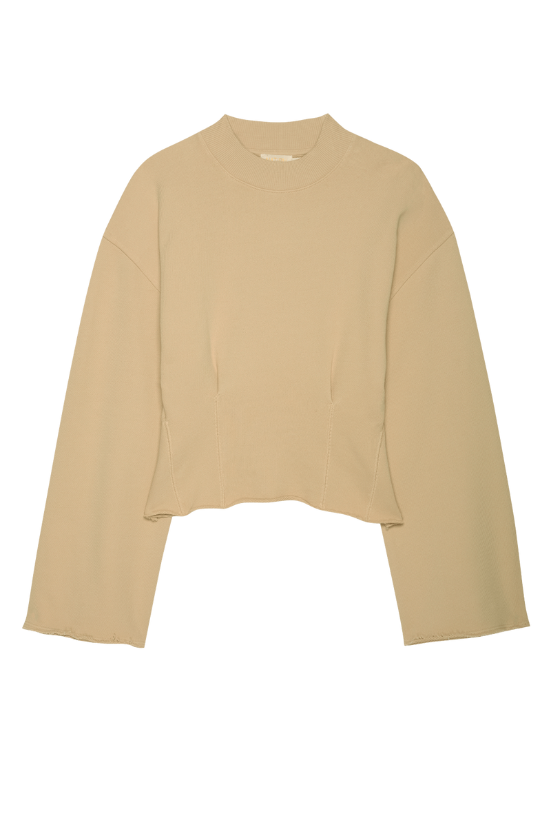 Tan Rocky Sweatshirt Top