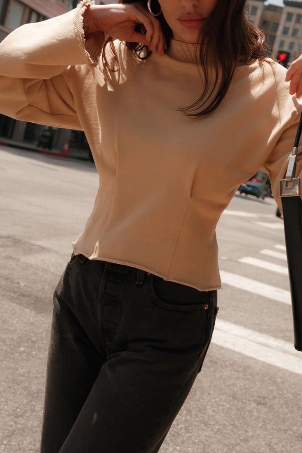 Dim Gray Rocky Sweatshirt Top